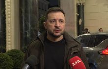 Зеленський розкрив деталі зустрічі з Трампом і Макроном (відео)