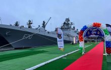 Росія передала Індії фрегат, який спочатку будували для ВМФ РФ (фото)