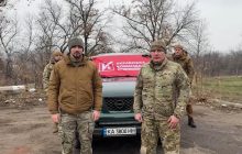 Артур Палатный: "Украинская команда" привезла в Донецкую область помощь для двух бригад