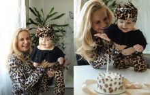 "Порция гламура": младшая дочь Лилии Ребрик очаровала в леопардовом образе