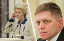 Фицо поговорит с фон дер Ляйен о транзите российского газа через Украину