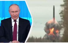 "Можемо перевірити в Києві": Путін заявив, що ніхто не може збити "Орєшнік"