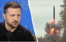 Зеленський прокоментував ідею Путіна ударити "Орєшником" по Києву: Просто відморозки