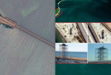 Россия пытается усилить защиту Крымского моста дополнительными башнями с ПВО (фото)