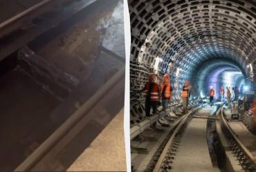 На синій гілці метро знову помітили воду, - мережа (відео)