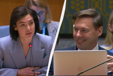 Представник РФ в ООН розсміявся під час доповіді про злочини проти дітей (відео)