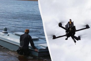 Україна засвітила безпілотні авіаносці під час атаки на газові вишки біля Криму (відео)