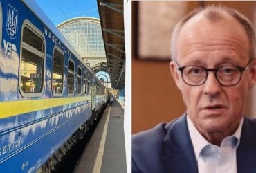 В Киев приехал главный конкурент Шольца на выборах: о чем будет говорить