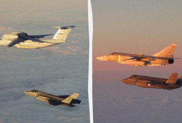 F-35 перехопили над Балтійським морем три літаки РФ (фото)