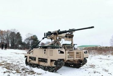 ЗСУ отримають роботизований гусеничний комплекс з кулеметом (відео)