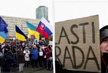 Зупиніть Путіна: словаки вийшли на протести проти візиту Фіцо до РФ