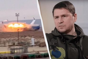 Подоляк о падении самолета в Казахстане: трагедия, которая является военным преступлением РФ