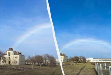В небе над Конотопом увидели необычное явление (фото, видео)