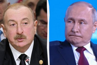 Путін вибачився перед Алієвим за катастрофу літака і згадав Україну