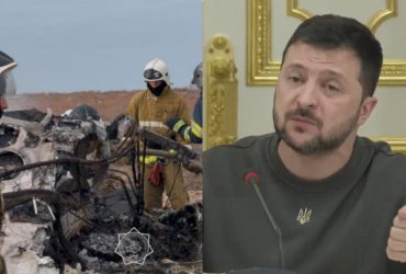 Авіакатастрофа в Актау: Зеленський зв'язався з Алієвим після вибачень Путіна