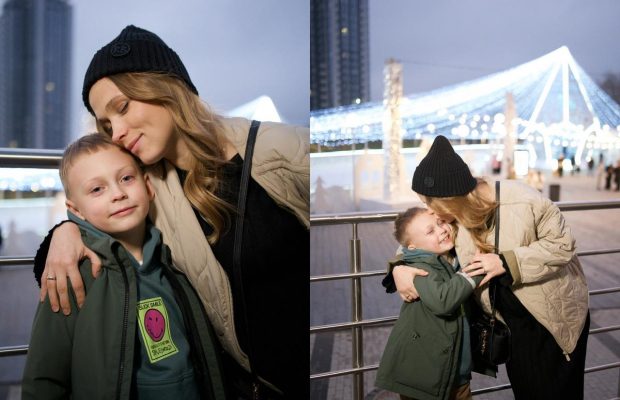 Анна Кошмал розповіла, куди відправила 6-річного сина на зимові канікули