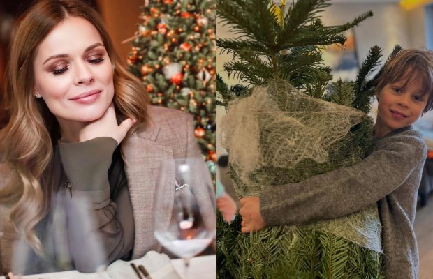 Ольга Фреймут показала, як готується до Нового року з сином у Великій Британії