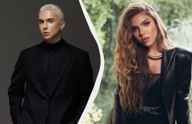 Melovin підігрів чутки про новий роман: артист злився у поцілунку з колегою (фото)