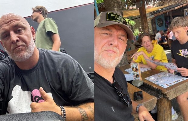 Втікач Потап показав, як проводить час з сином за кордоном