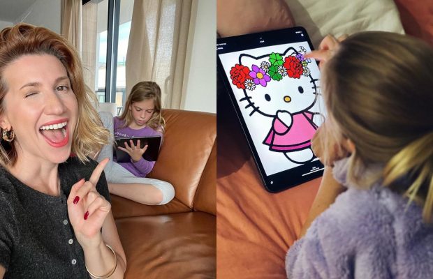 Аніта Луценко показала талант 8-річної доньки