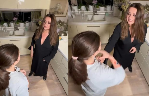 Наталія Могилевська показала, як її донька дає відсіч (відео)