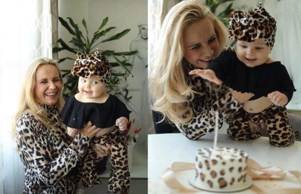 "Порція гламуру": найменша донька Лілії Ребрик зачарувала у леопардовому образі