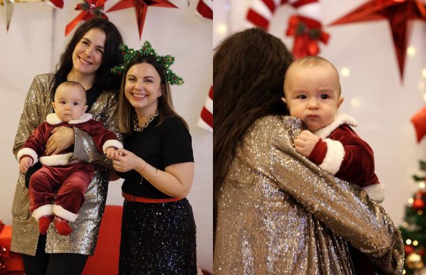 Іванна Онуфрійчук показала, як її син виглядав на святі Миколая