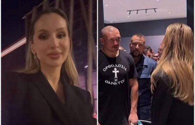 "Ми перемогли": Лобода зустрілася з Усиком після бою і показала фото з трофеєм