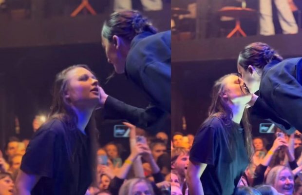 "Несподіваний поворот": відома українська співачка поцілувала дівчину на концерті