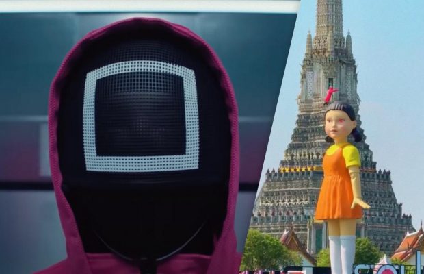 Гігантська лялька з "Гри в кальмара" ожила в Таїланді: відео масштабного промо другого сезону