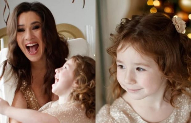 Щасливі моменти: Наталка Карпа показала доньку у святковій фотосесії