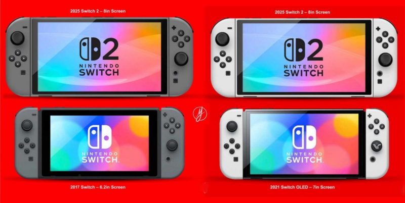 Нова консоль Nintendo - розкрито точну дату виходу та дизайн Switch 2