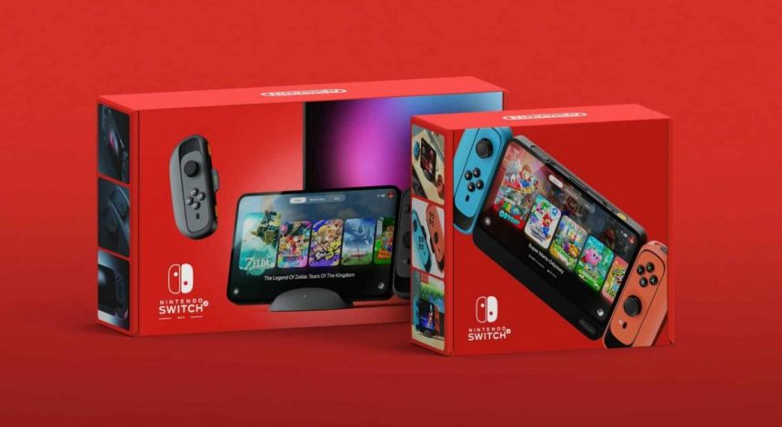 Розмір вражає: у мережі з'явилися рендери Nintendo Switch 2 з реальними габаритами консолі