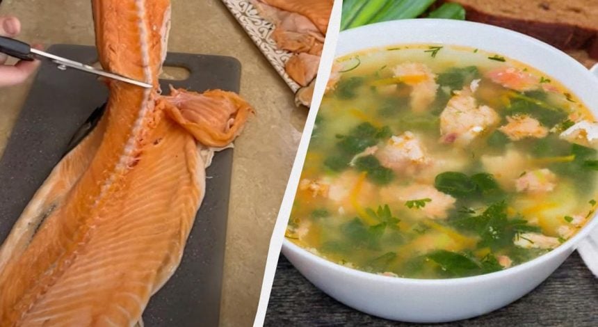 На вкус как филе, но в 3 раза дешевле: как вкусно приготовить хребты лосося
