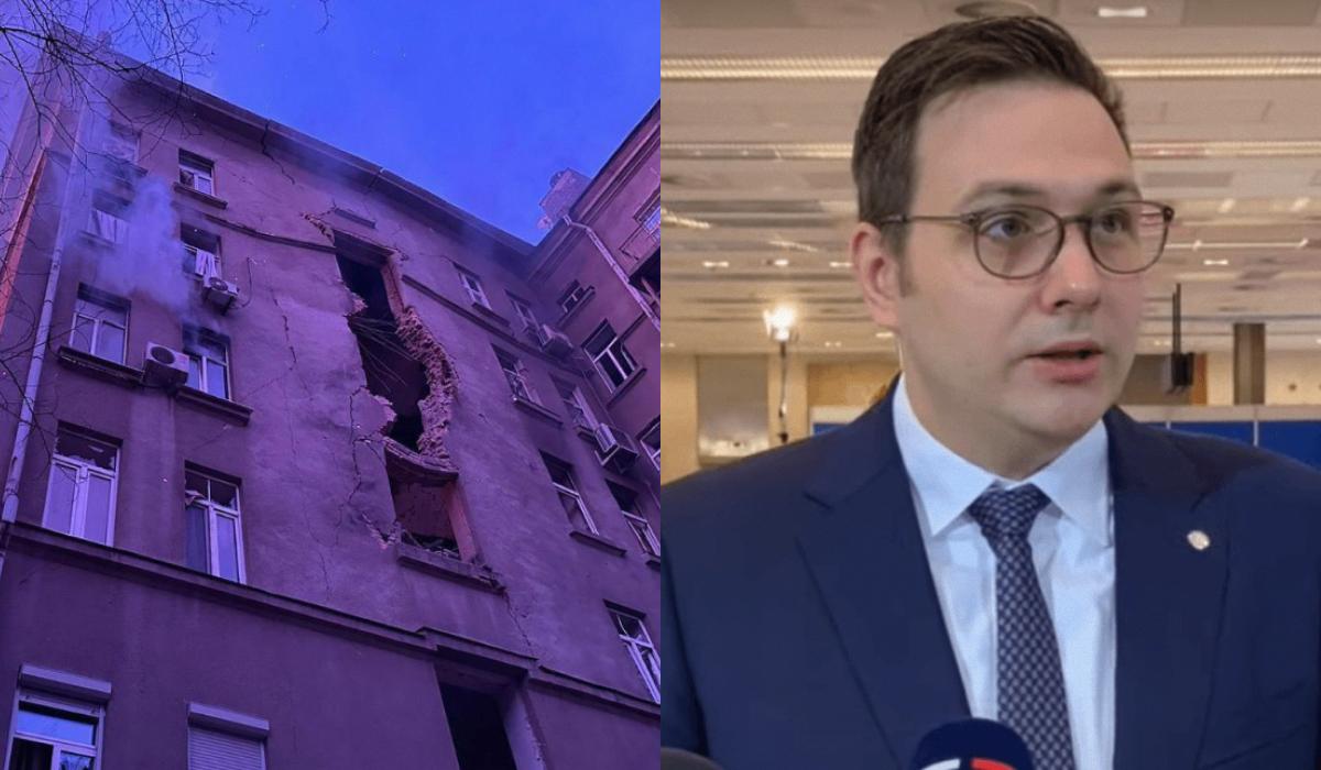 The Minister of Foreign Affairs of the Czech Republic commented on the Russian attack on Kyiv / UNIAN collage, photo of the State Emergency Service, screenshot