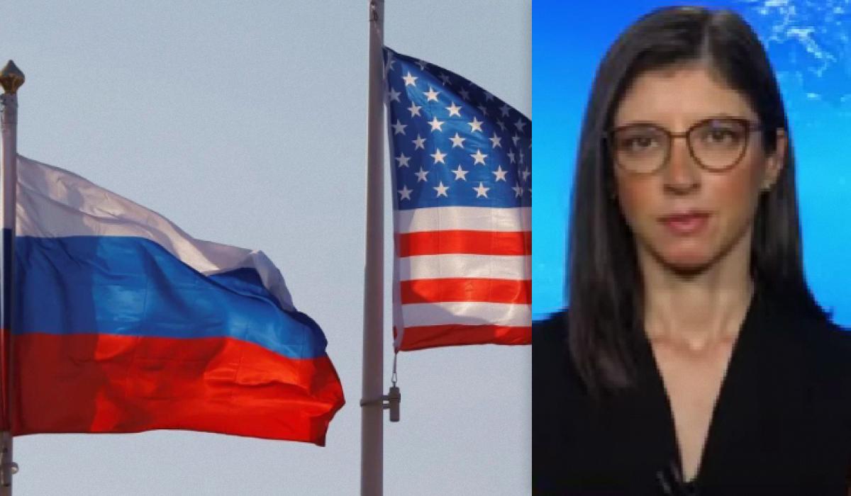 За словами Полякової, США необхідна "стратегія максимального тиску" для закінчення війни в Україні / Колаж УНІАН, фото wikimedia.org, скріншот За словами Полякової, США необхідна "стратегія максимального тиску" для закінчення війни в Україні / Колаж УНІАН, фото wikimedia.org, скріншот