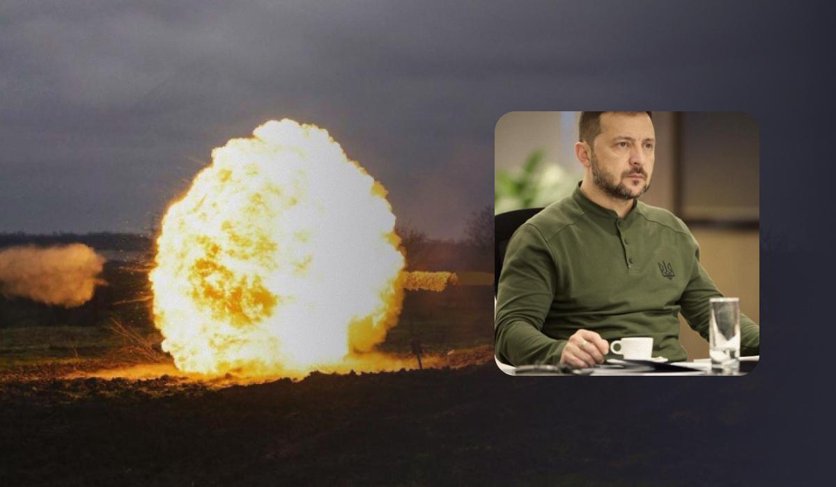 Зеленський відзначив, що щодня – і 31 грудня, і 1 січня – тривали постійні російські штурми на Донеччині / колаж УНІАН Зеленський відзначив, що щодня – і 31 грудня, і 1 січня – тривали постійні російські штурми на Донеччині / колаж УНІАН