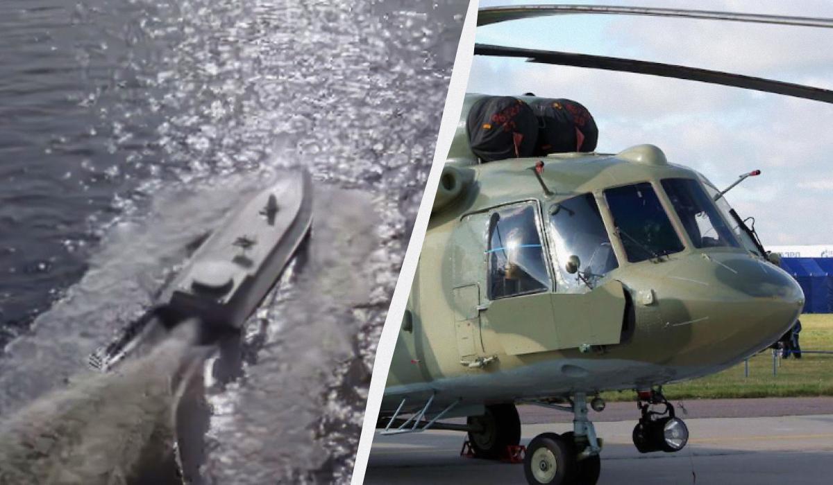 Оккупанты потеряли два Ми-8 / Коллаж УНИАН / Скриншот, фото wikimedia.org Оккупанты потеряли два Ми-8 / Коллаж УНИАН / Скриншот, фото wikimedia.org