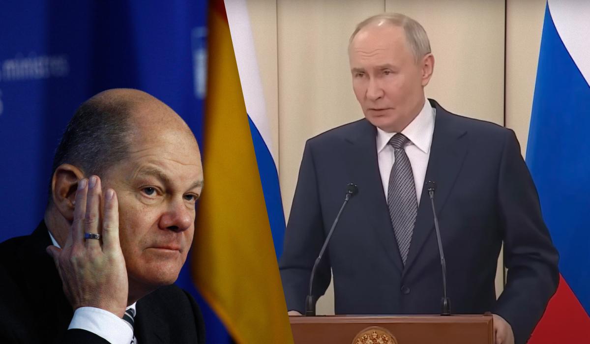 Немецкий оппозиционный политик подчеркнул, что Шольц и Путин не должны принимать решений по Украине без Украины / коллаж УНИАН, фото ua.depositphotos.com, скриншот Немецкий оппозиционный политик подчеркнул, что Шольц и Путин не должны принимать решений по Украине без Украины / коллаж УНИАН, фото ua.depositphotos.com, скриншот