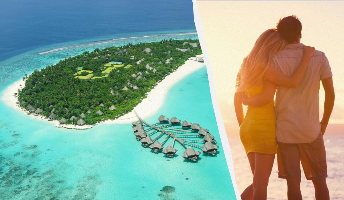 Мальдіви визнали найкращим місцем у світі для романтичного відпочинку / колаж УНІАН, фото ua.depositphotos.com