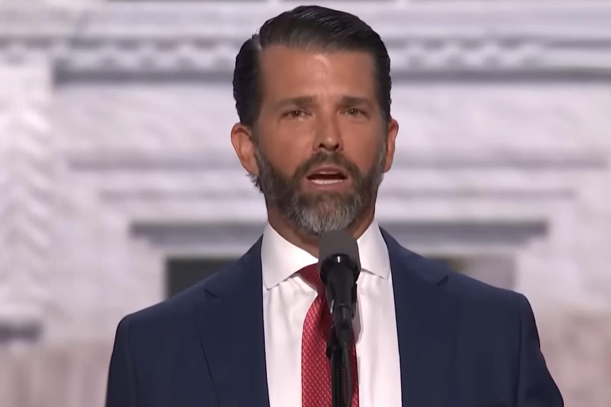 Дональд Трамп-молодший є близьким політичним соратником батька / скріншот Дональд Трамп-молодший є близьким політичним соратником батька / скріншот