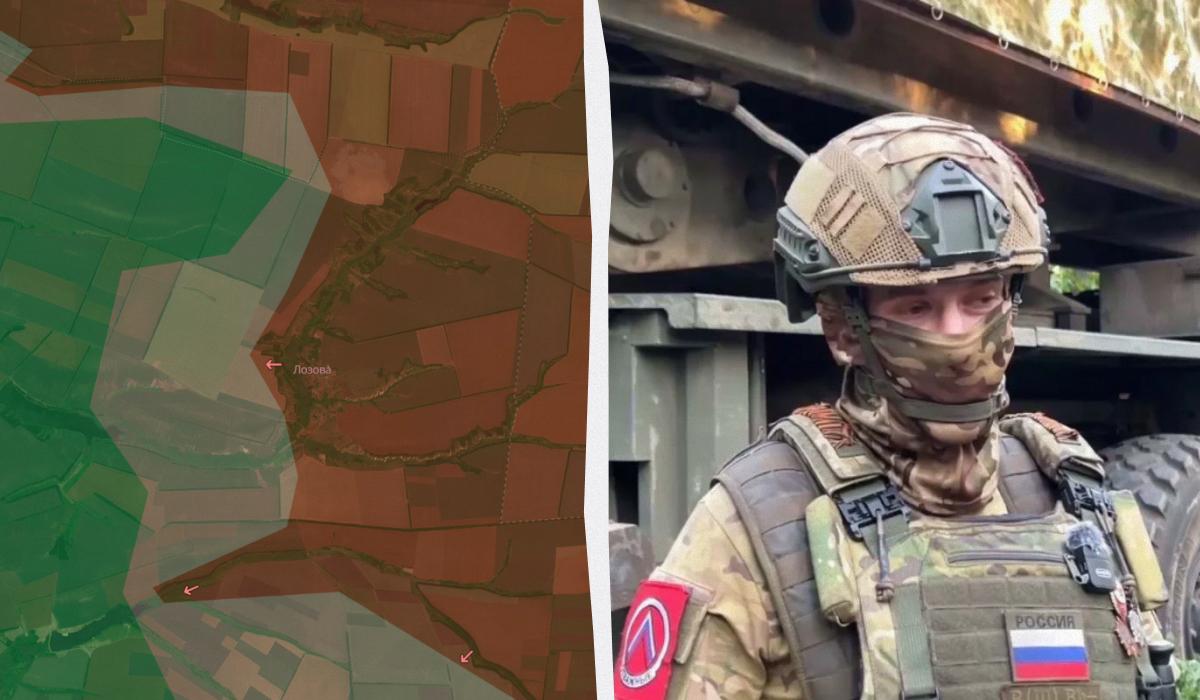 Що відбувається у Лозовій / колаж УНІАН, скріншот DeepState, кадр з відео Що відбувається у Лозовій / колаж УНІАН, скріншот DeepState, кадр з відео