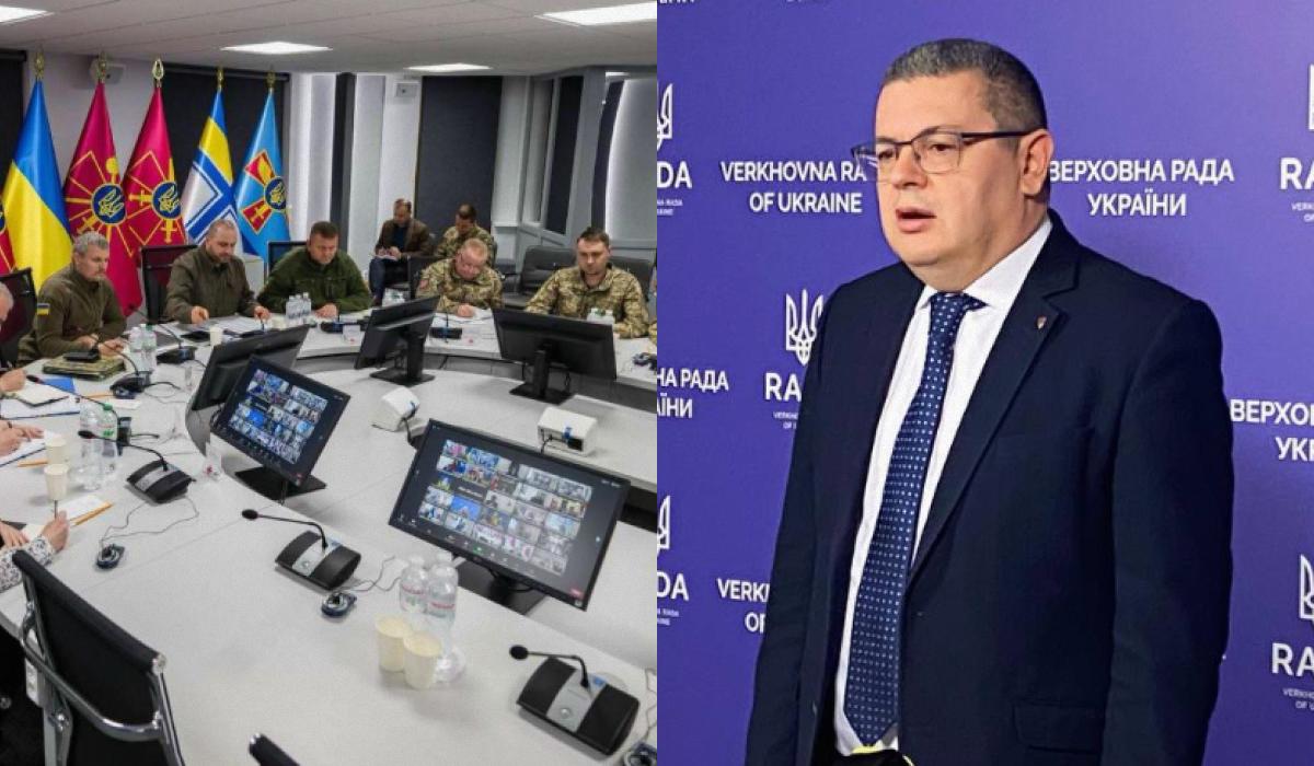 «Рамштайн» є доволі зручним для надання допомоги Україні, вважає Мережко / колаж УНІАН, фото Міноборони, УНІАН, Таня Поляковська