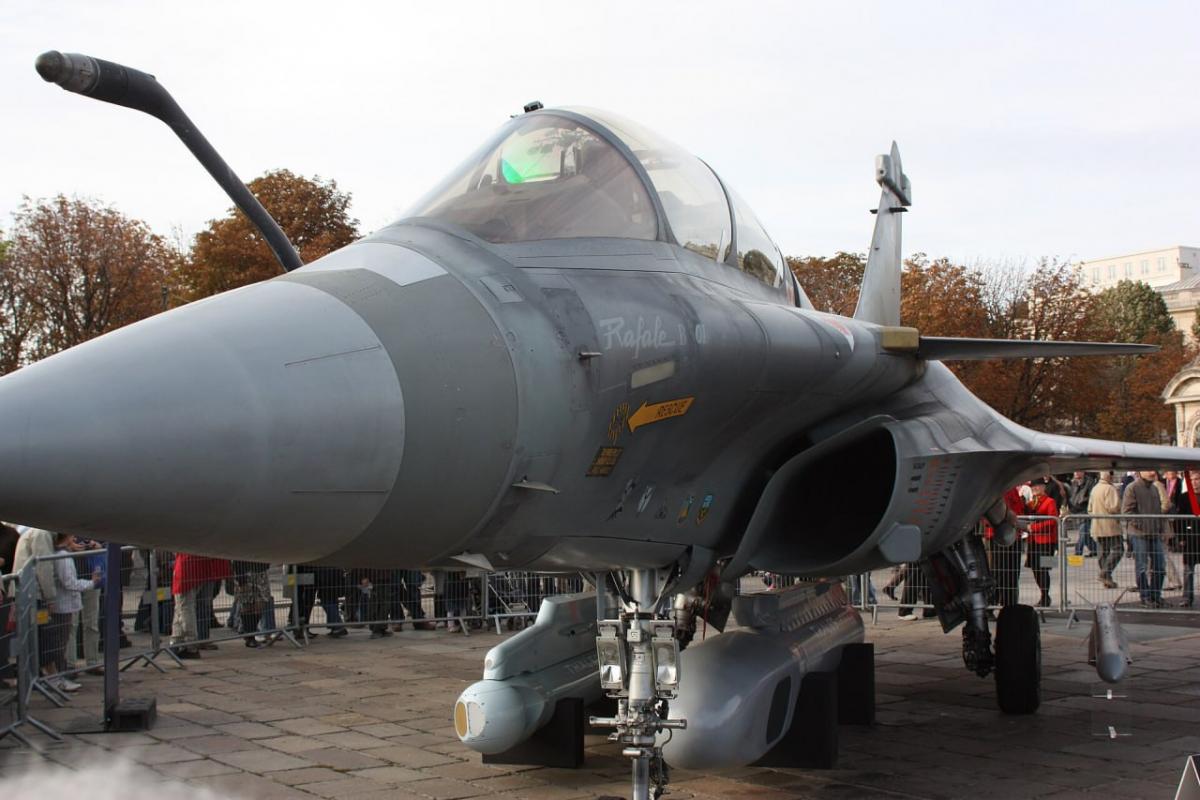 Dassault Aviation перевиконала план на один винищувач Rafale / фото wiki Dassault Aviation перевиконала план на один винищувач Rafale / фото wiki