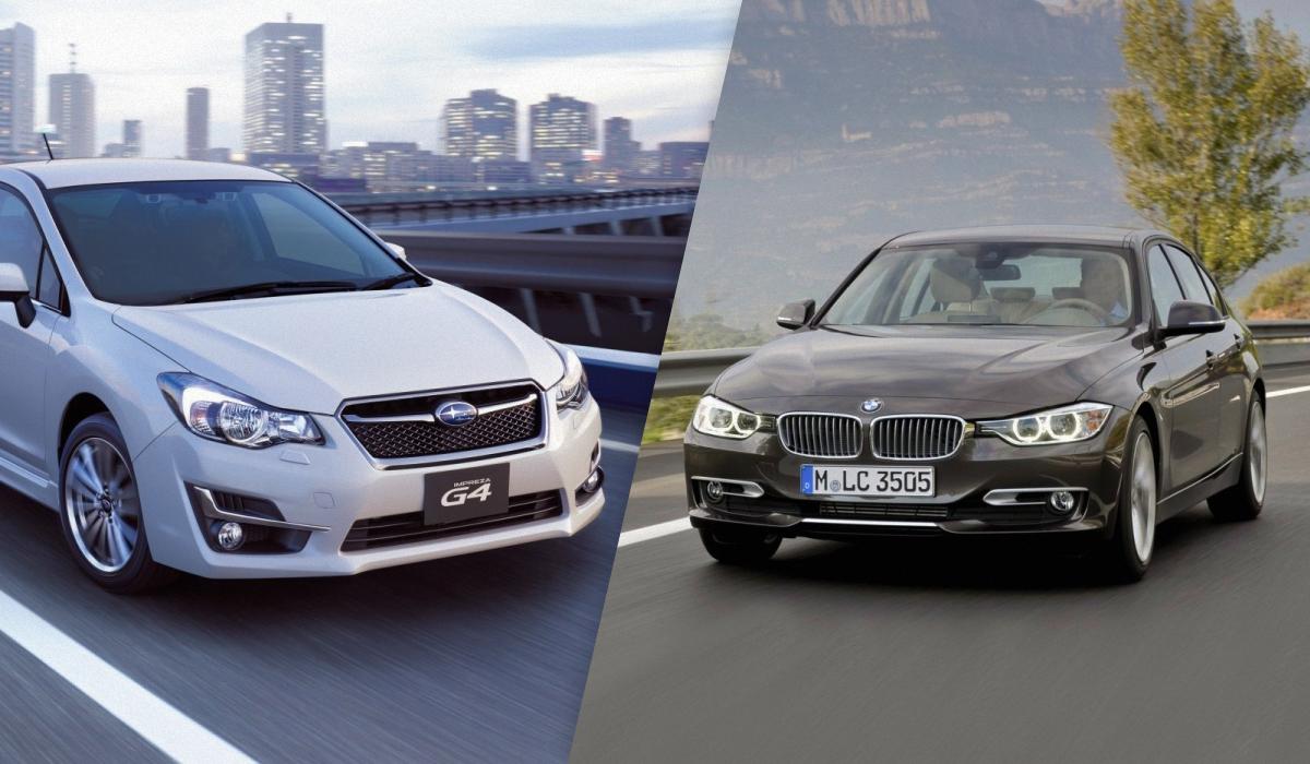 Ці повнопривідні автомобілі перевершують своїх конкурентів / Колаж УНІАН, фото - Subaru, BMW