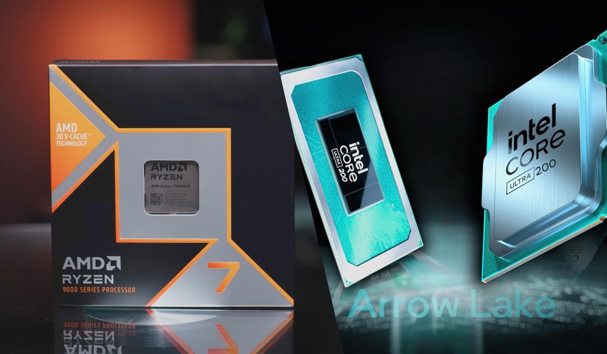 AMD заявляє, що "жахливий продукт" Intel є причиною дефіциту Ryzen 7 9800X3D / колаж УНІАН, фото AMD, Intel AMD заявляє, що "жахливий продукт" Intel є причиною дефіциту Ryzen 7 9800X3D / колаж УНІАН, фото AMD, Intel