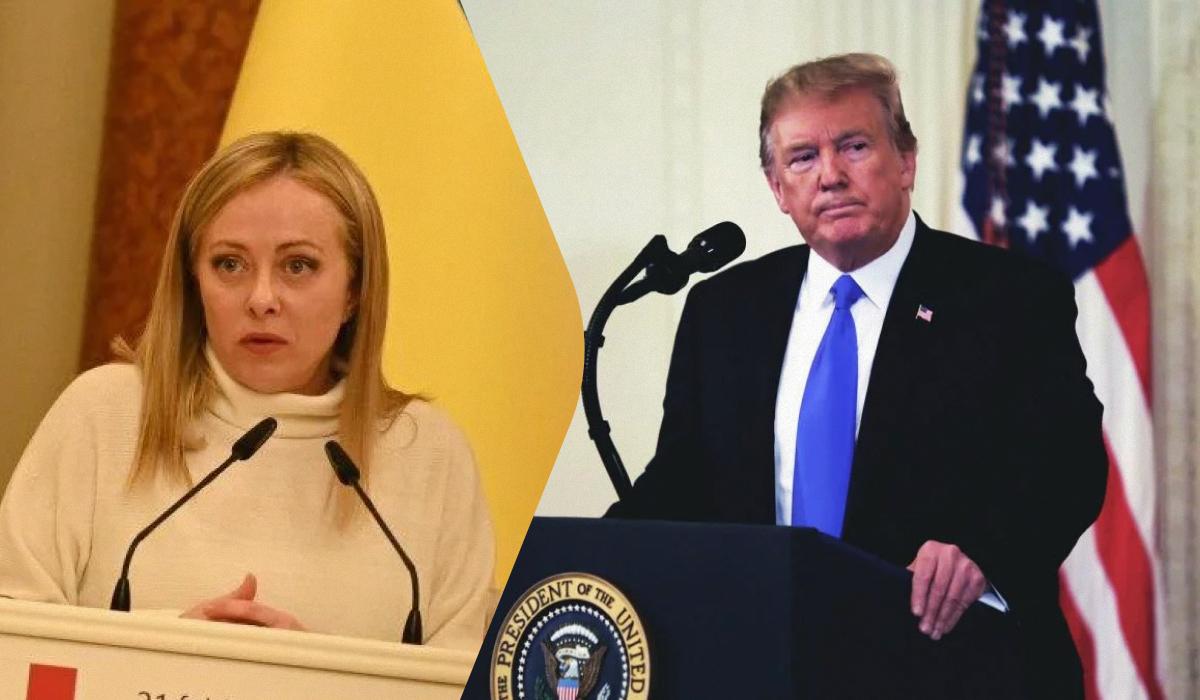 Мелоні нагадала, що Трамп раніше часто говорив про досягнення миру силою / Колаж УНІАН, фото - УНІАН, ua.depositphotos.com Мелоні нагадала, що Трамп раніше часто говорив про досягнення миру силою / Колаж УНІАН, фото - УНІАН, ua.depositphotos.com