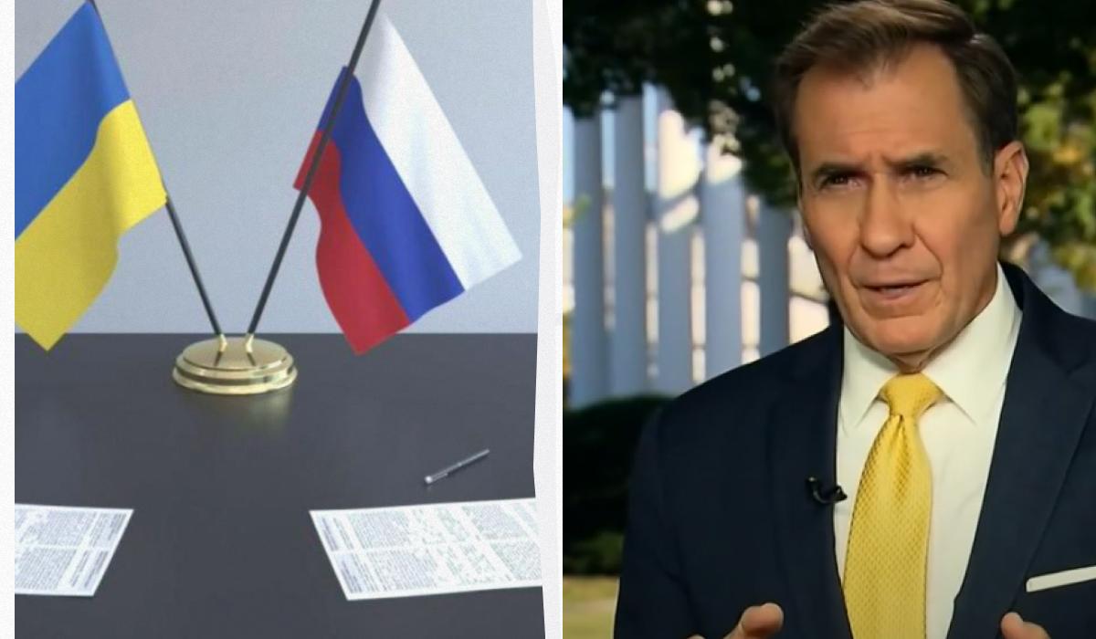 По словам Кирби, Украина и Россия пока не готовы к мирным переговорам / Коллаж УНИАН, фото ua.depositphotos.com, скриншот По словам Кирби, Украина и Россия пока не готовы к мирным переговорам / Коллаж УНИАН, фото ua.depositphotos.com, скриншот