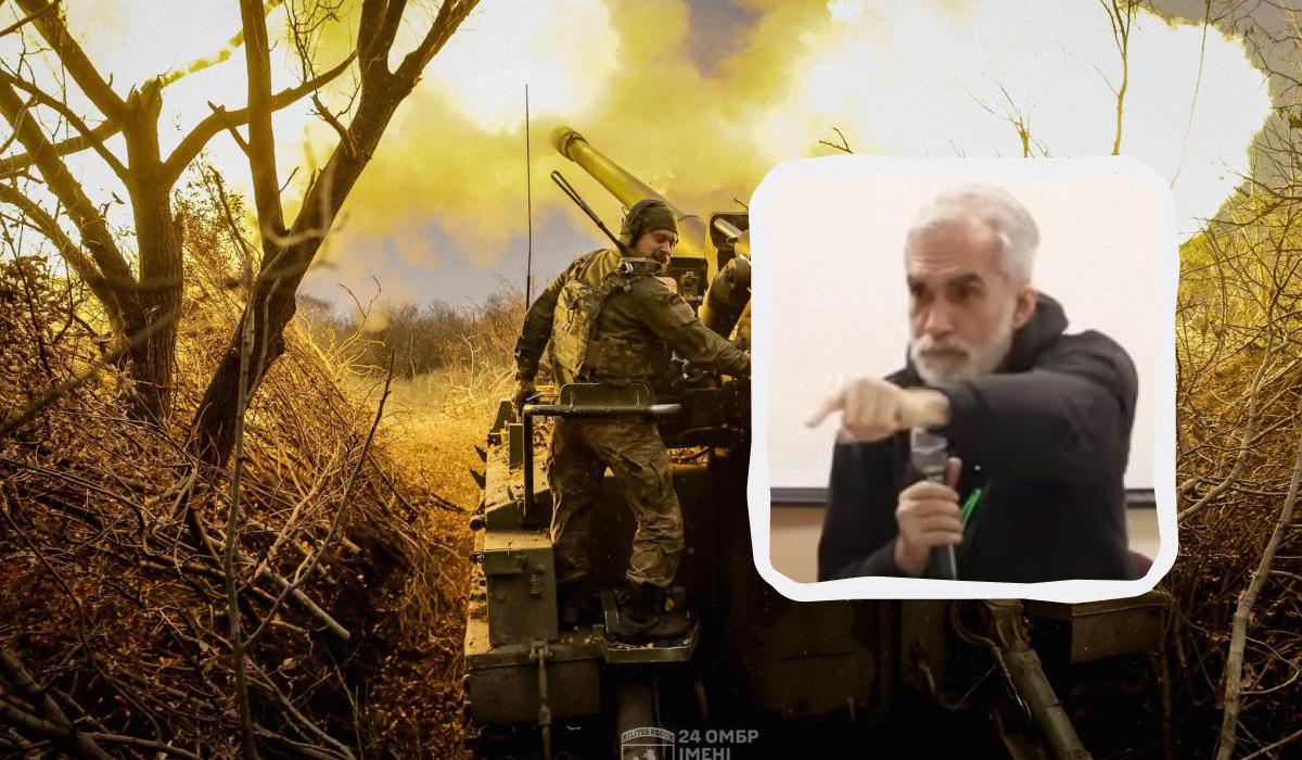 По словам Грицака, война закончится "как-то так, как мы не будем знать" / Коллаж УНИАН, фото 24 ОМБр им. короля Даниила, скриншот По словам Грицака, война закончится "как-то так, как мы не будем знать" / Коллаж УНИАН, фото 24 ОМБр им. короля Даниила, скриншот