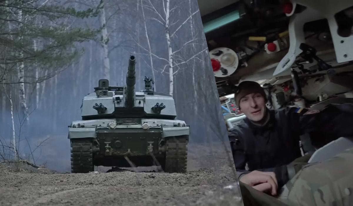 Challenger 2 комфортніший за деякі інші танки / Колаж УНІАН, фото - скриншоти Challenger 2 комфортніший за деякі інші танки / Колаж УНІАН, фото - скриншоти